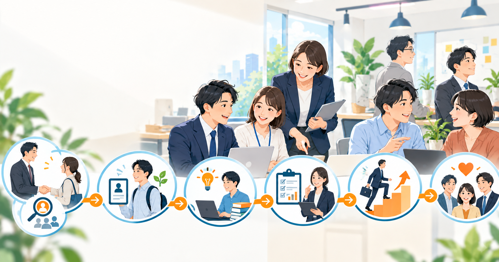 採用から定着までをつなぐ中小企業のタレントマネジメント